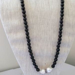 Boho Ebony Wood Necklace